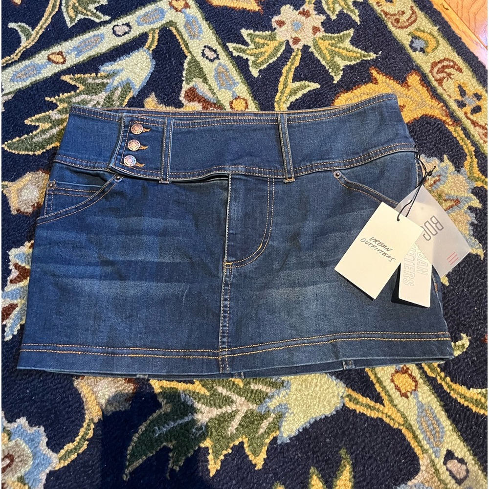 NWTs Urban Outfitters BDG Denim Mini Skirt size small